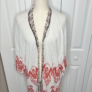 CHICO’S KIMONO-COVER UP